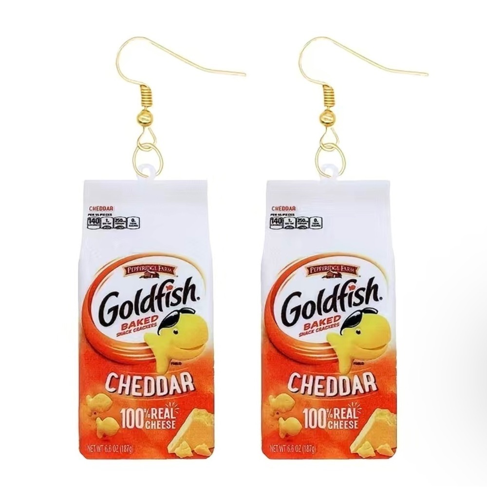 💖3/$15💖 Goldfish Funny Dangle Earrings Acrylic Jewelry